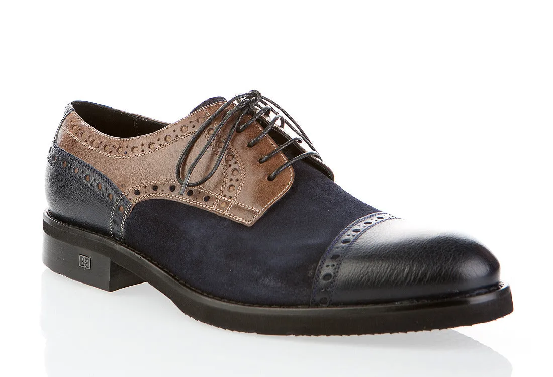 6207 Baldinini Shoes / Blue-Brown