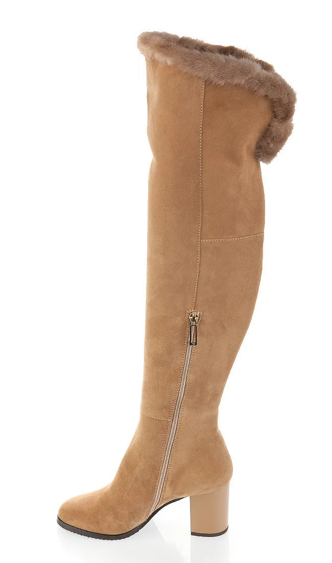 6234 Marino Fabiani Boots / Beige