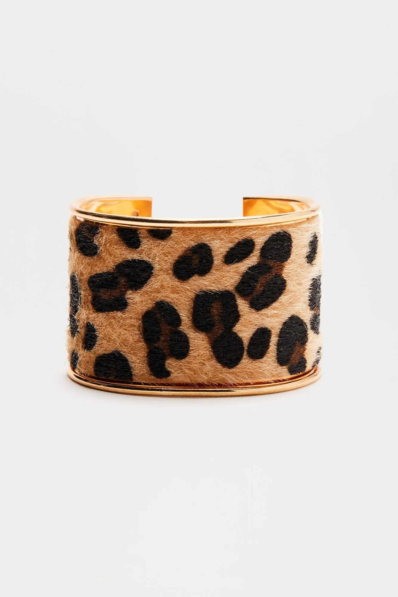 A Leopard Never Changes Its Spots Cuff - Leopard