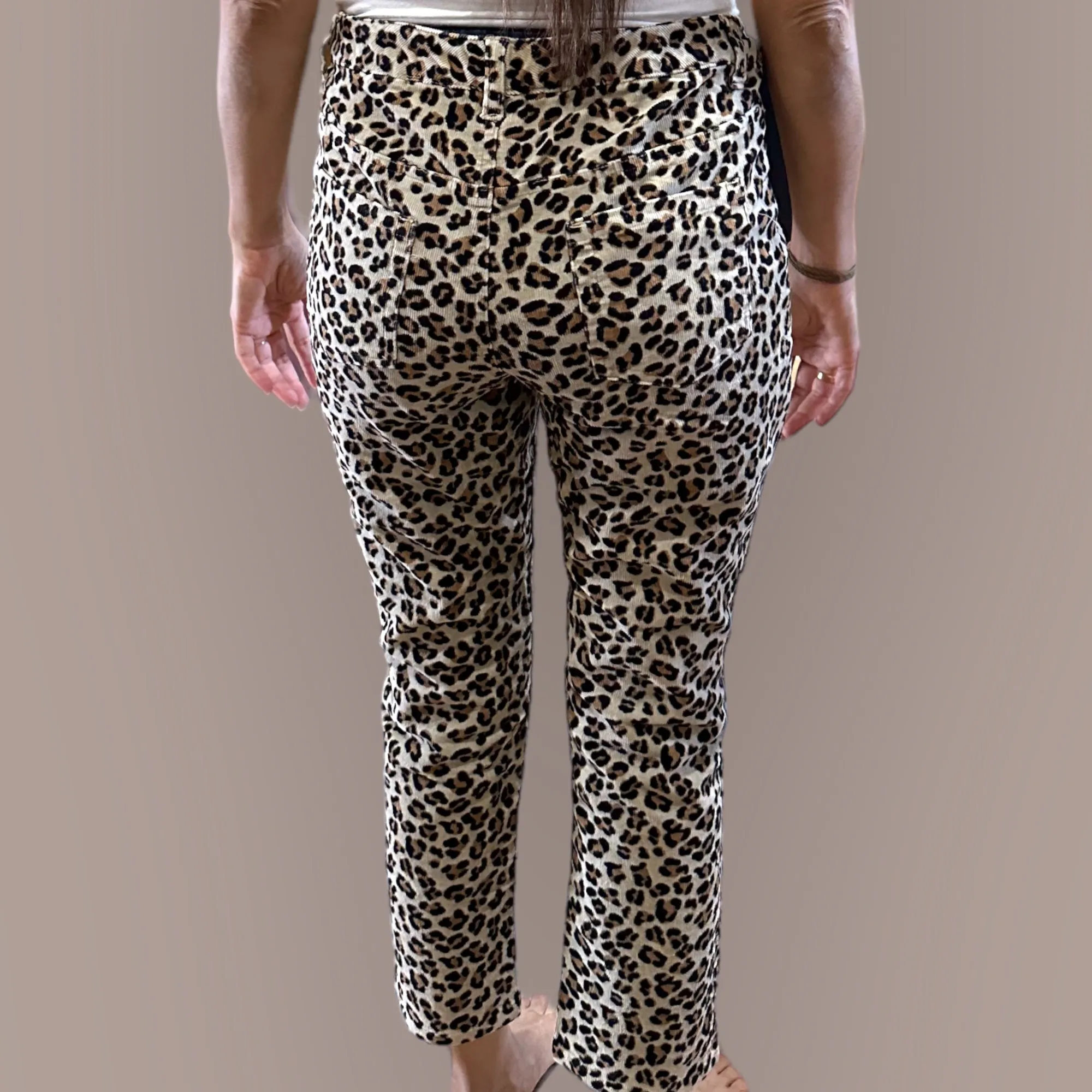 Animal Print Pants