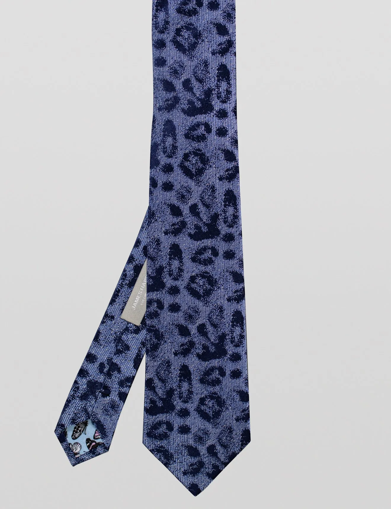 Animal Print Silk Tie