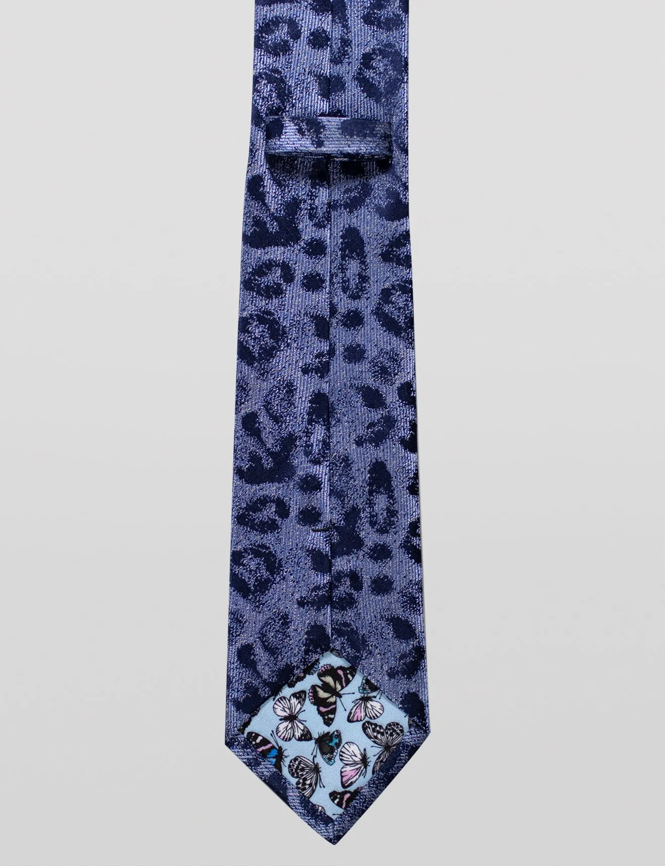 Animal Print Silk Tie