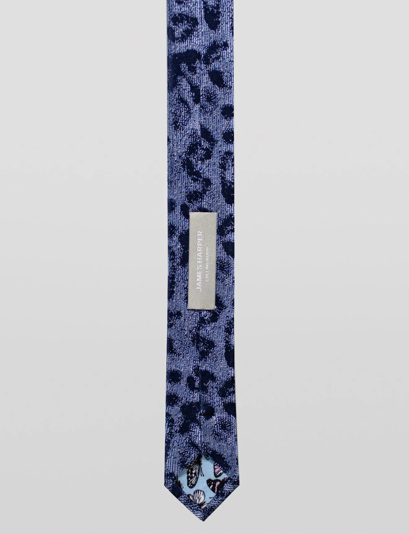 Animal Print Silk Tie