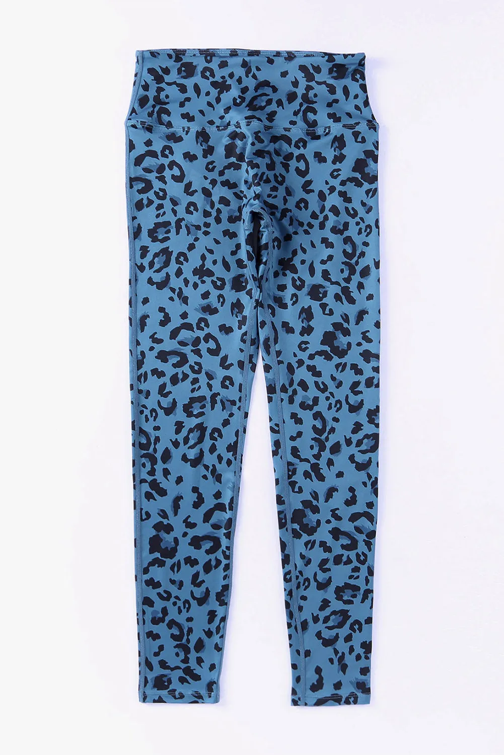 *APP EXCLUSIVE* Leopard Print Wide Waistband Leggings