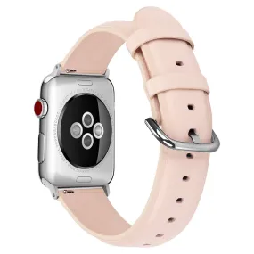 Apple Watch (41mm) cowhide genuine leather watch strap - Pink