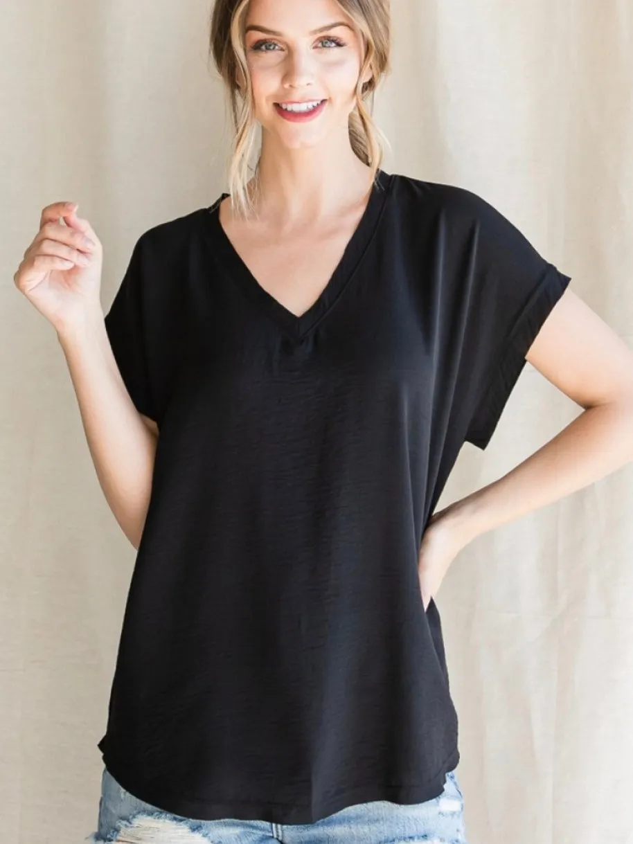 Ashlyn Top -  Black