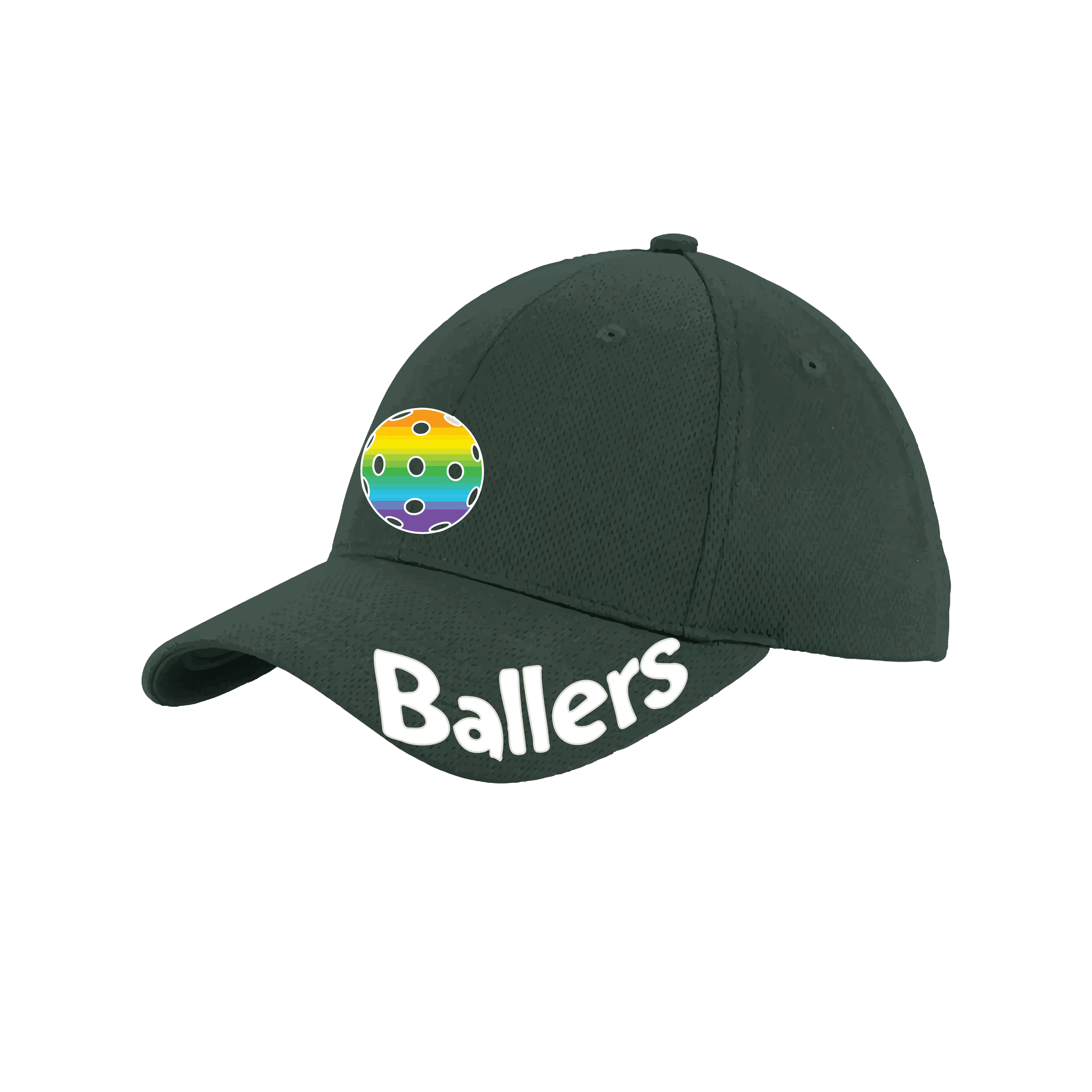 Ballers With Pickleballs (Customizable) | Pickleball Hat | Moisture-Wicking 100% Polyester