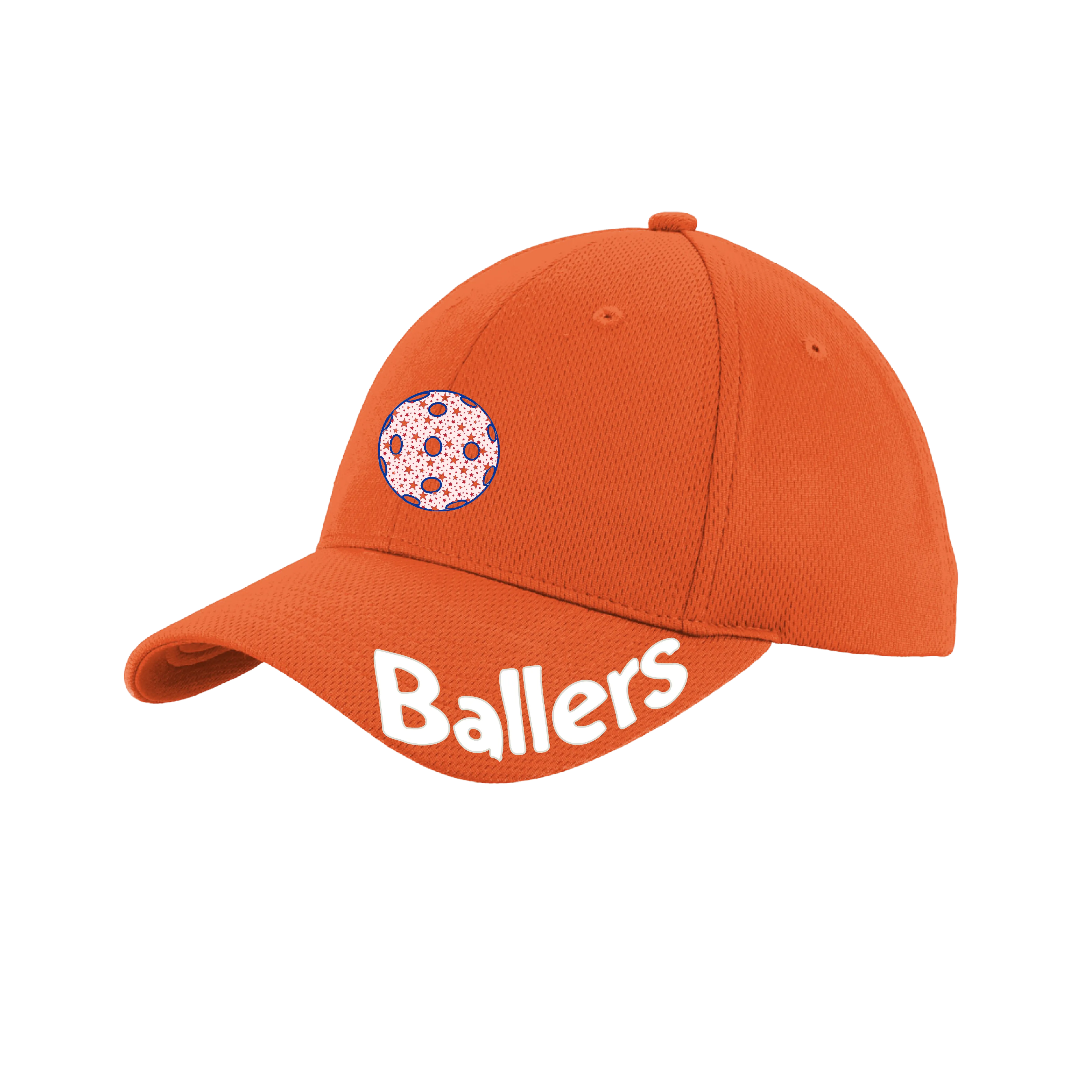 Ballers With Pickleballs (Customizable) | Pickleball Hat | Moisture-Wicking 100% Polyester