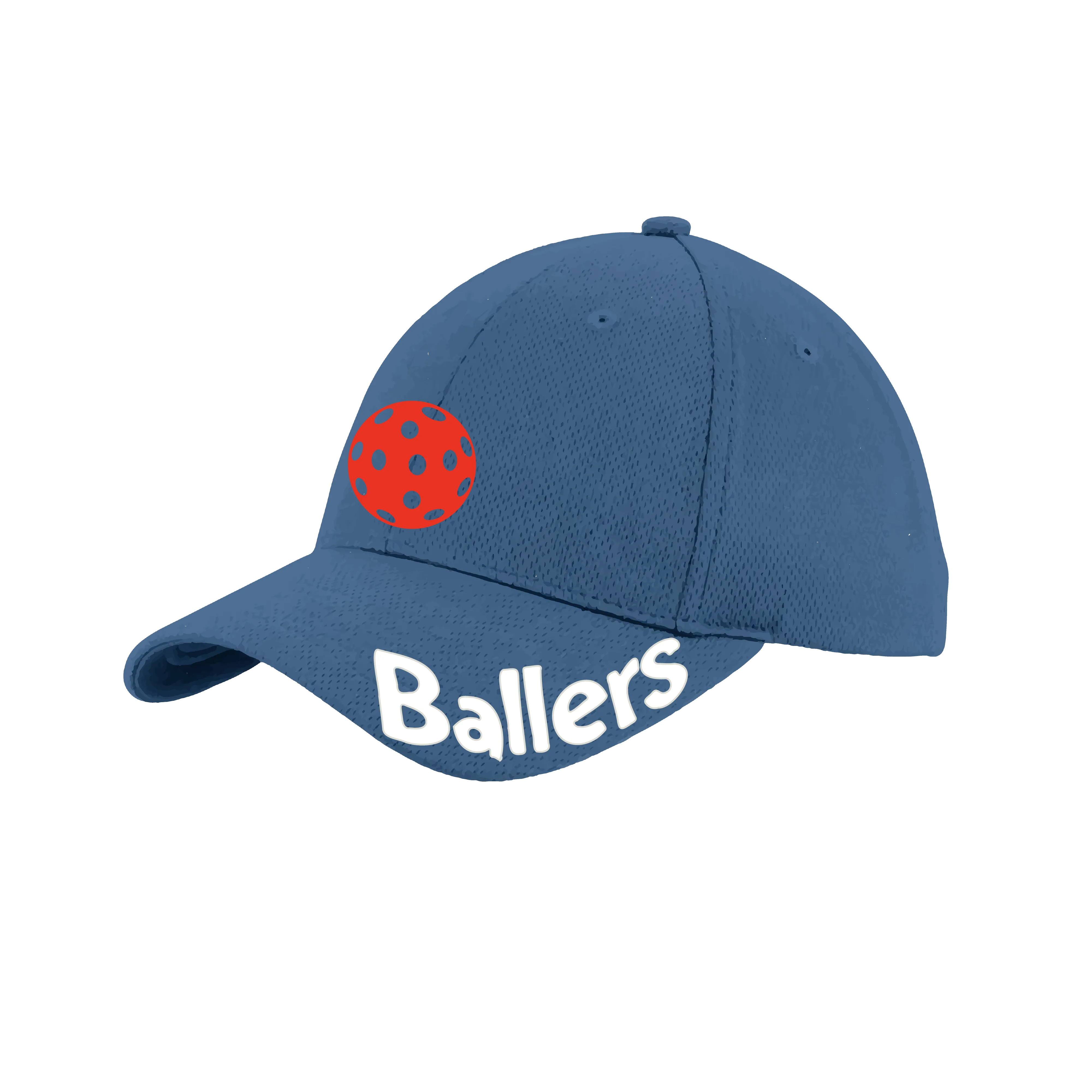 Ballers With Pickleballs (Customizable) | Pickleball Hat | Moisture-Wicking 100% Polyester