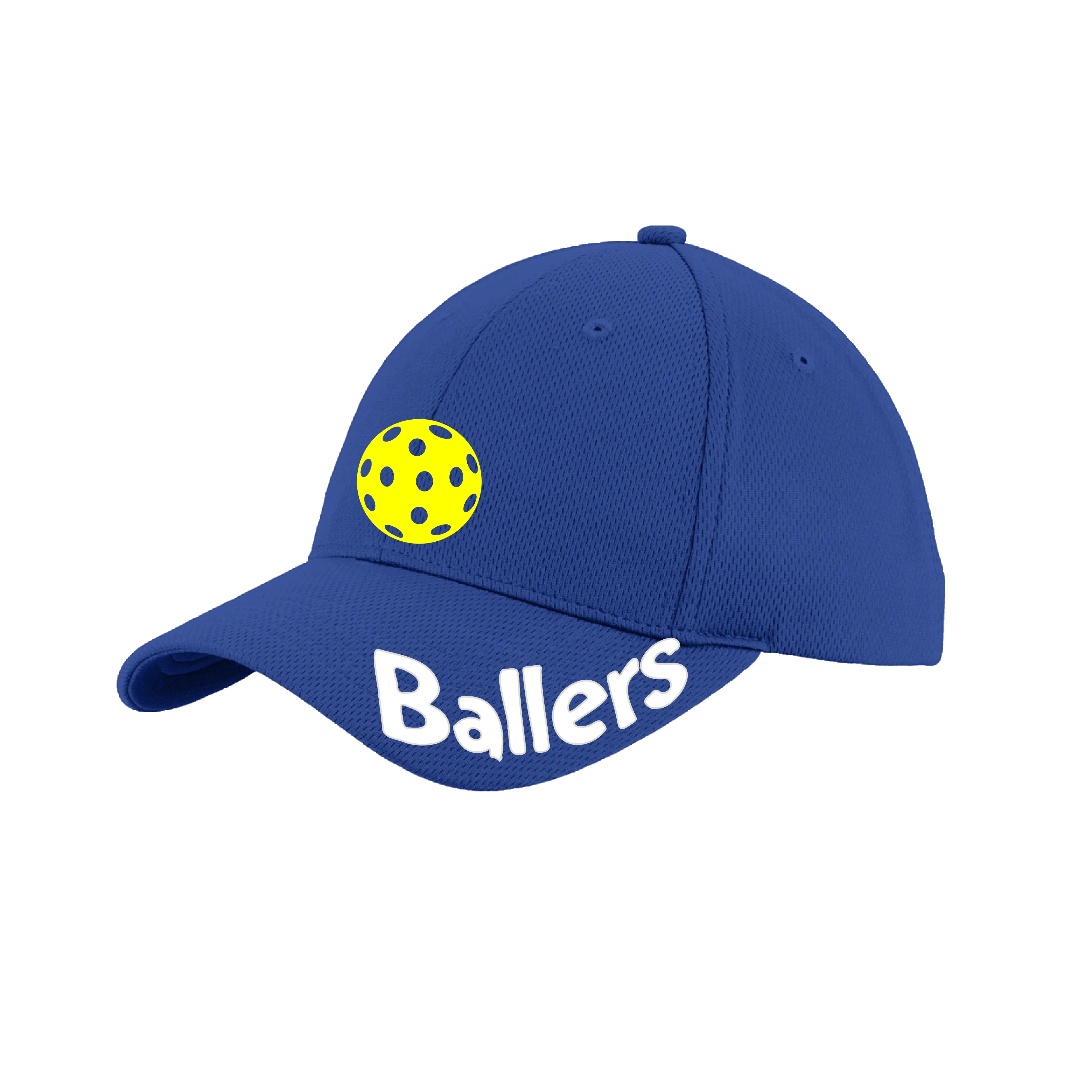 Ballers With Pickleballs (Customizable) | Pickleball Hat | Moisture-Wicking 100% Polyester