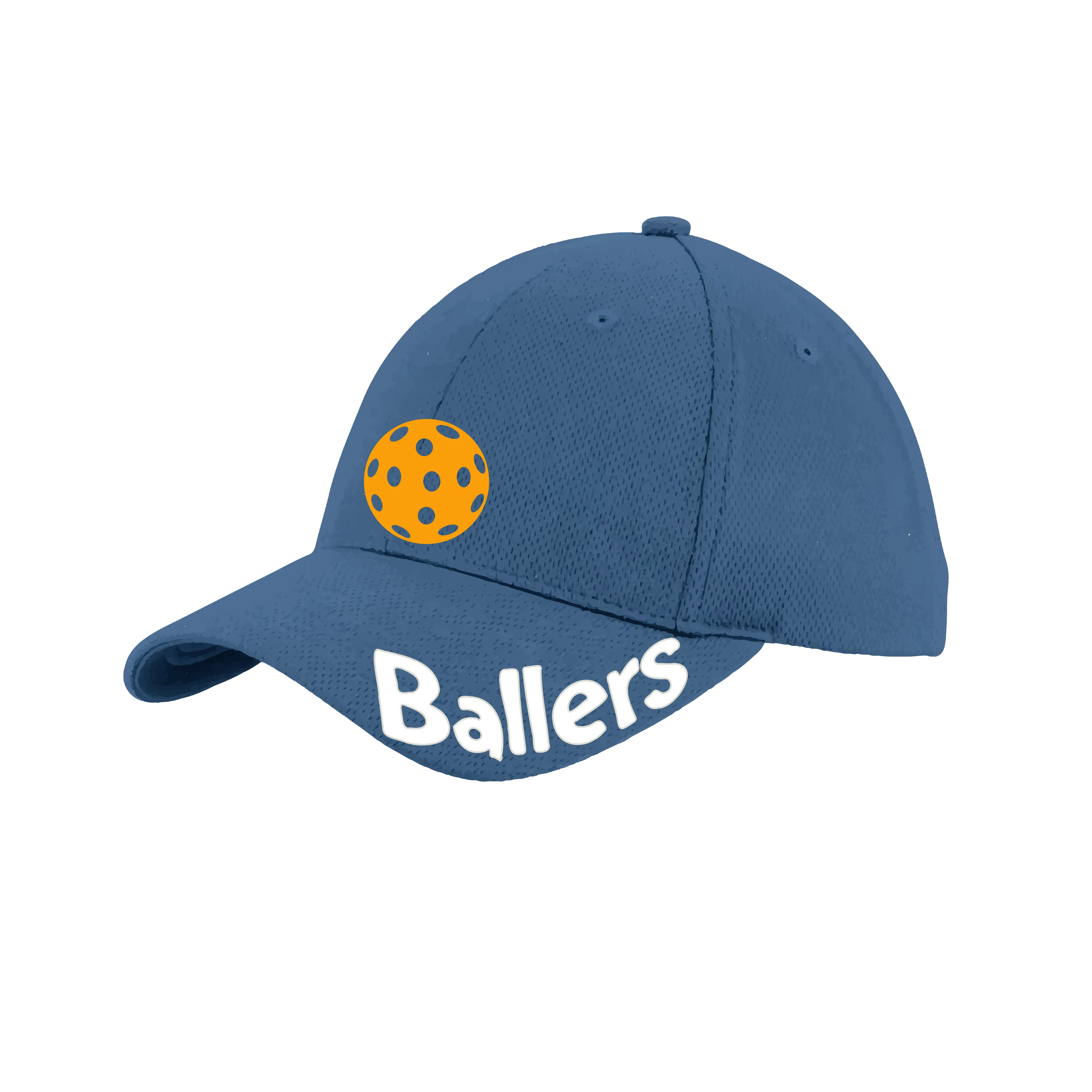 Ballers With Pickleballs (Customizable) | Pickleball Hat | Moisture-Wicking 100% Polyester