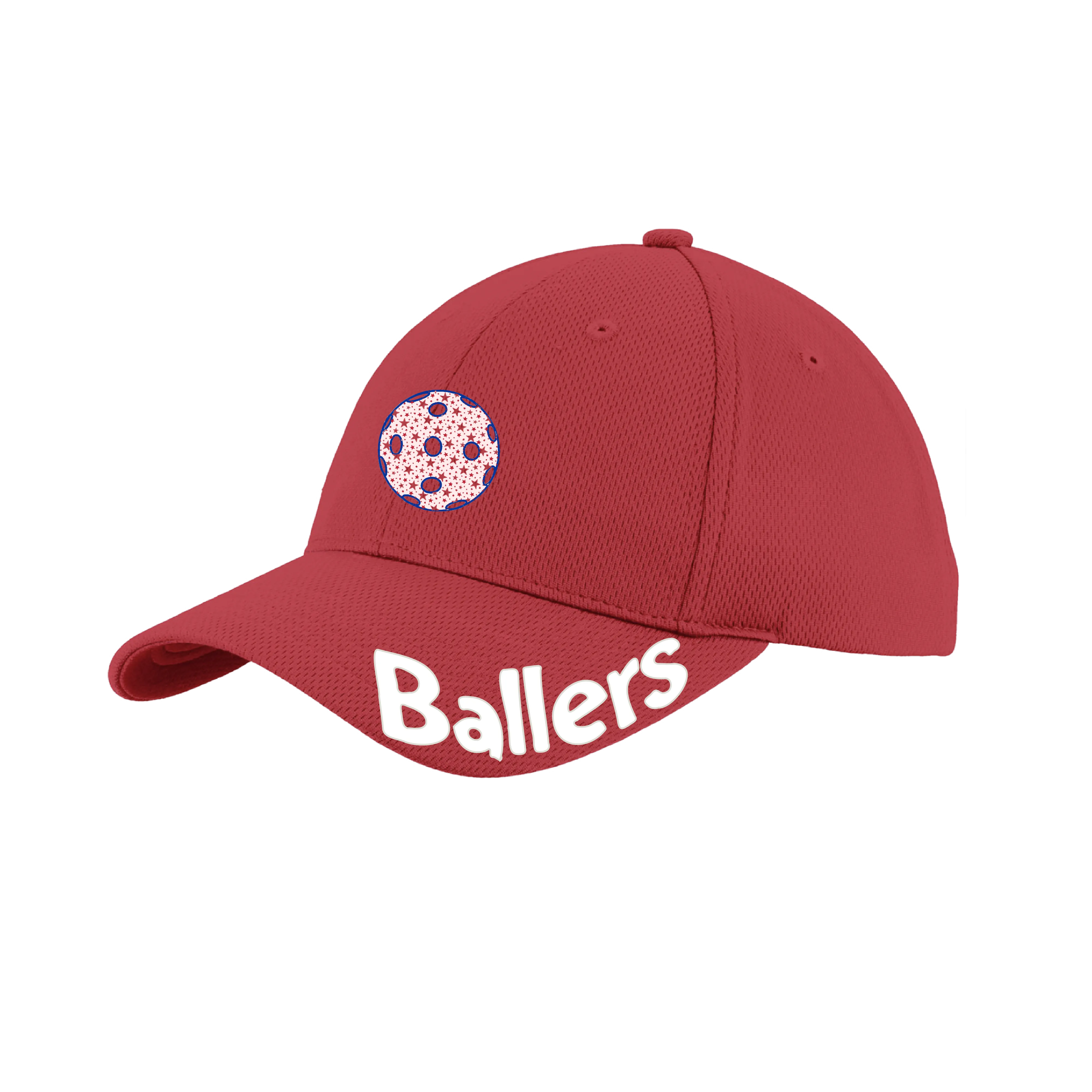 Ballers With Pickleballs (Customizable) | Pickleball Hat | Moisture-Wicking 100% Polyester