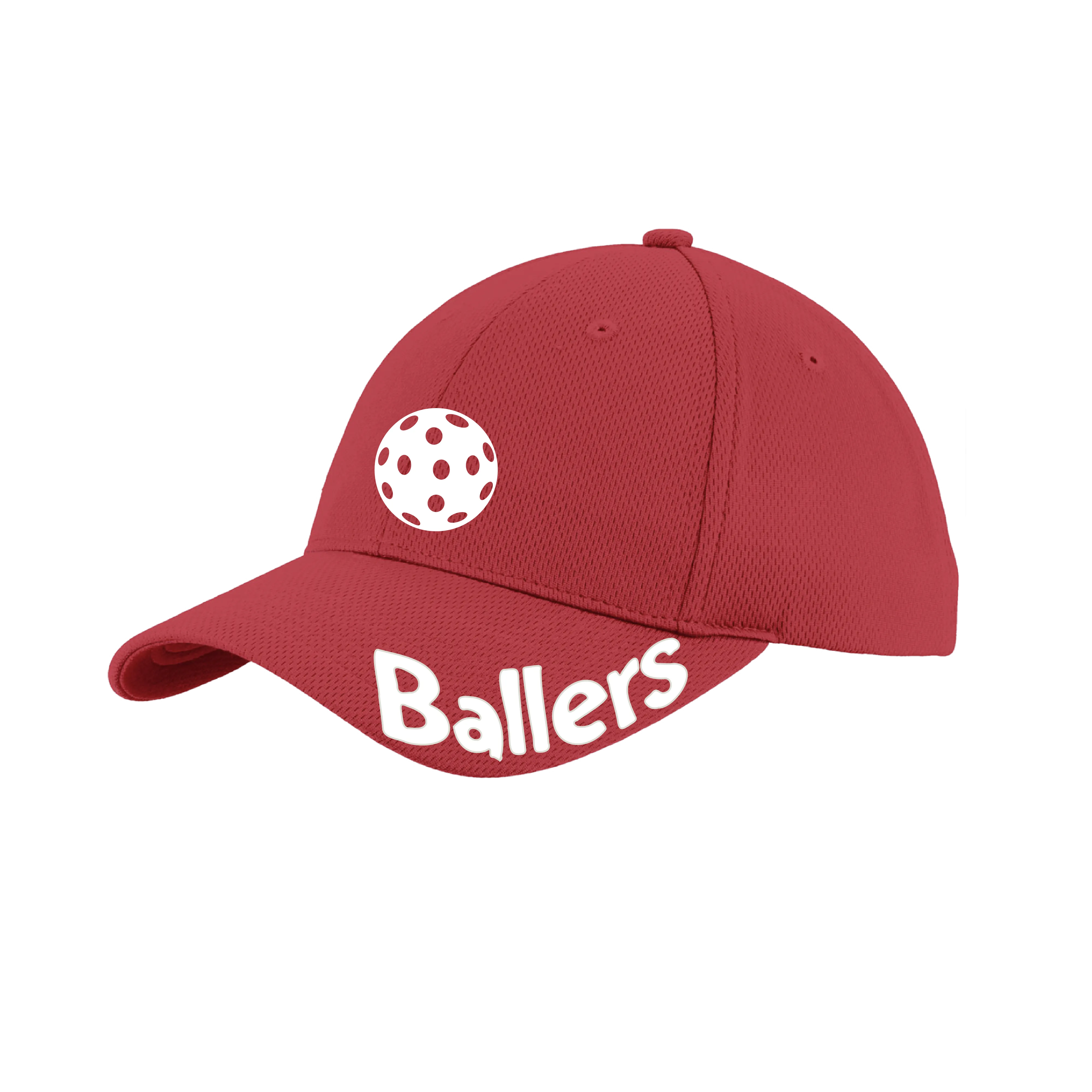 Ballers With Pickleballs (Customizable) | Pickleball Hat | Moisture-Wicking 100% Polyester