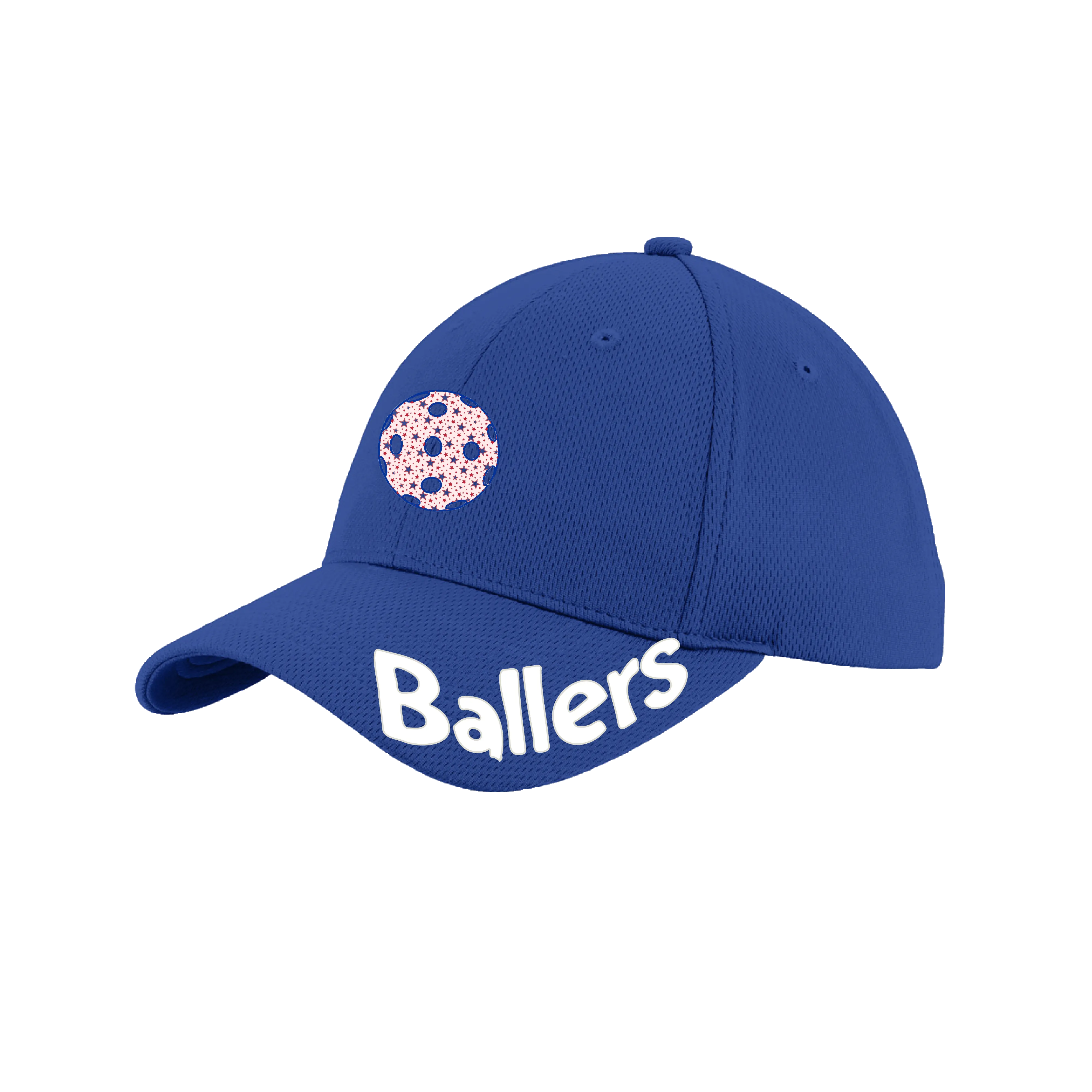 Ballers With Pickleballs (Customizable) | Pickleball Hat | Moisture-Wicking 100% Polyester