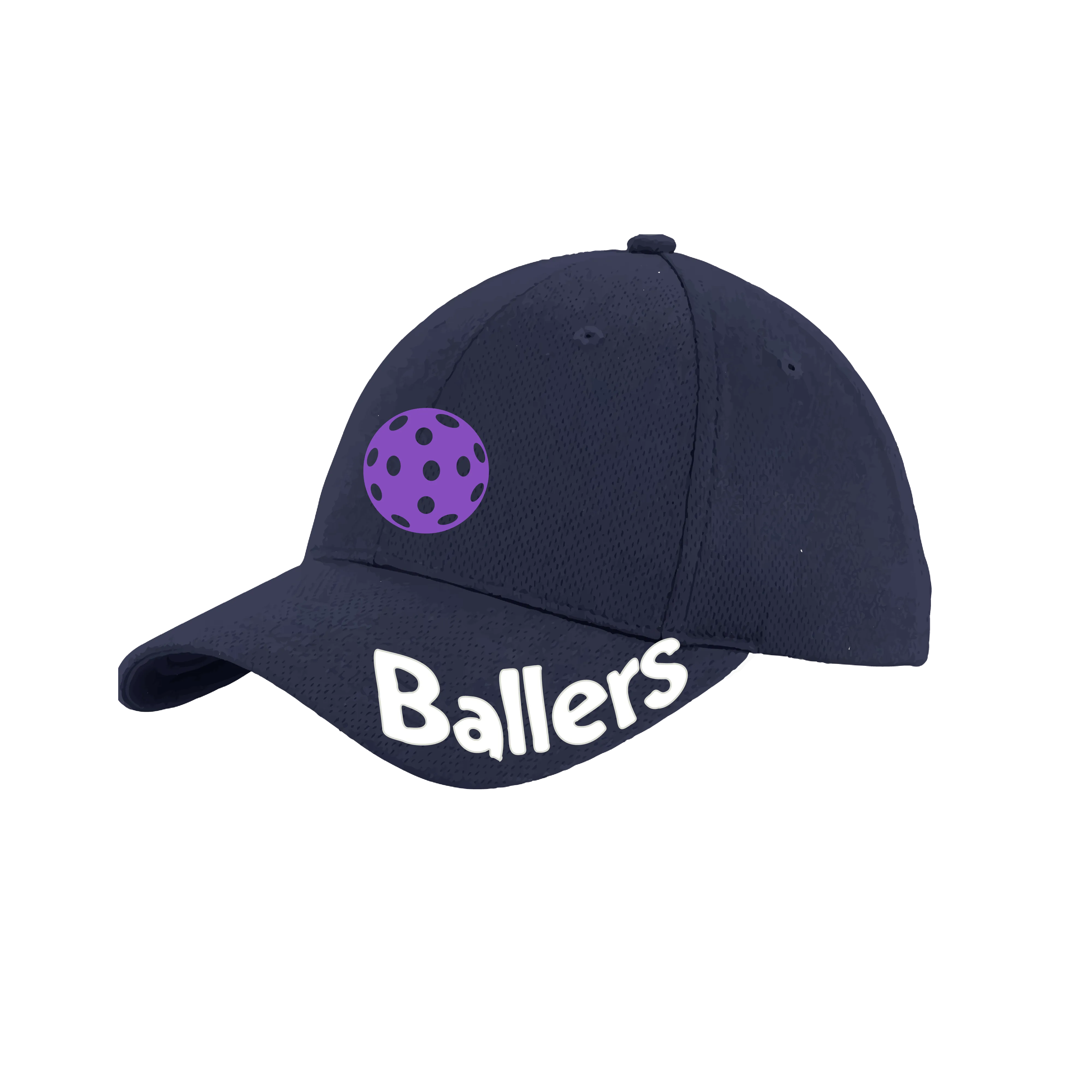 Ballers With Pickleballs (Customizable) | Pickleball Hat | Moisture-Wicking 100% Polyester