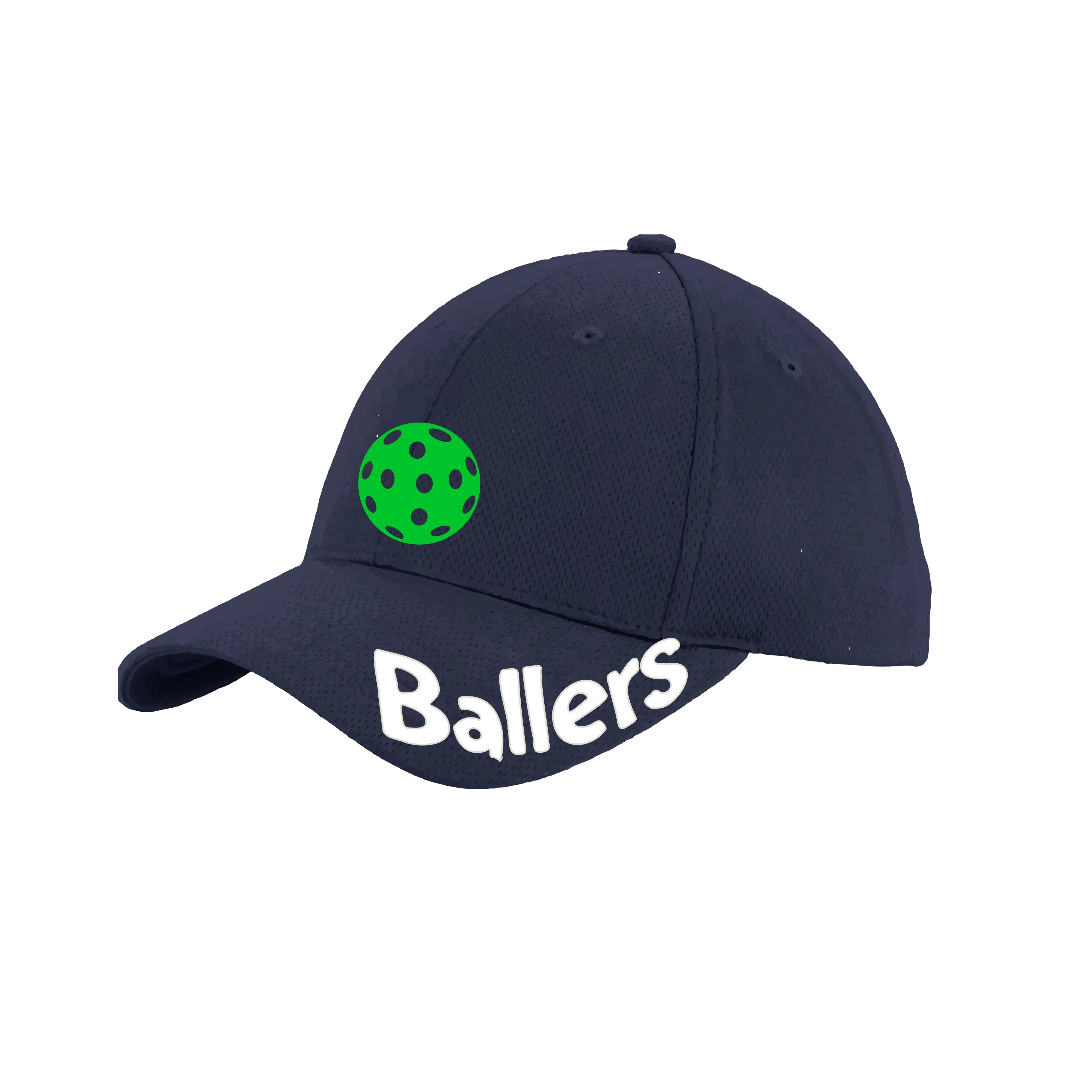 Ballers With Pickleballs (Customizable) | Pickleball Hat | Moisture-Wicking 100% Polyester