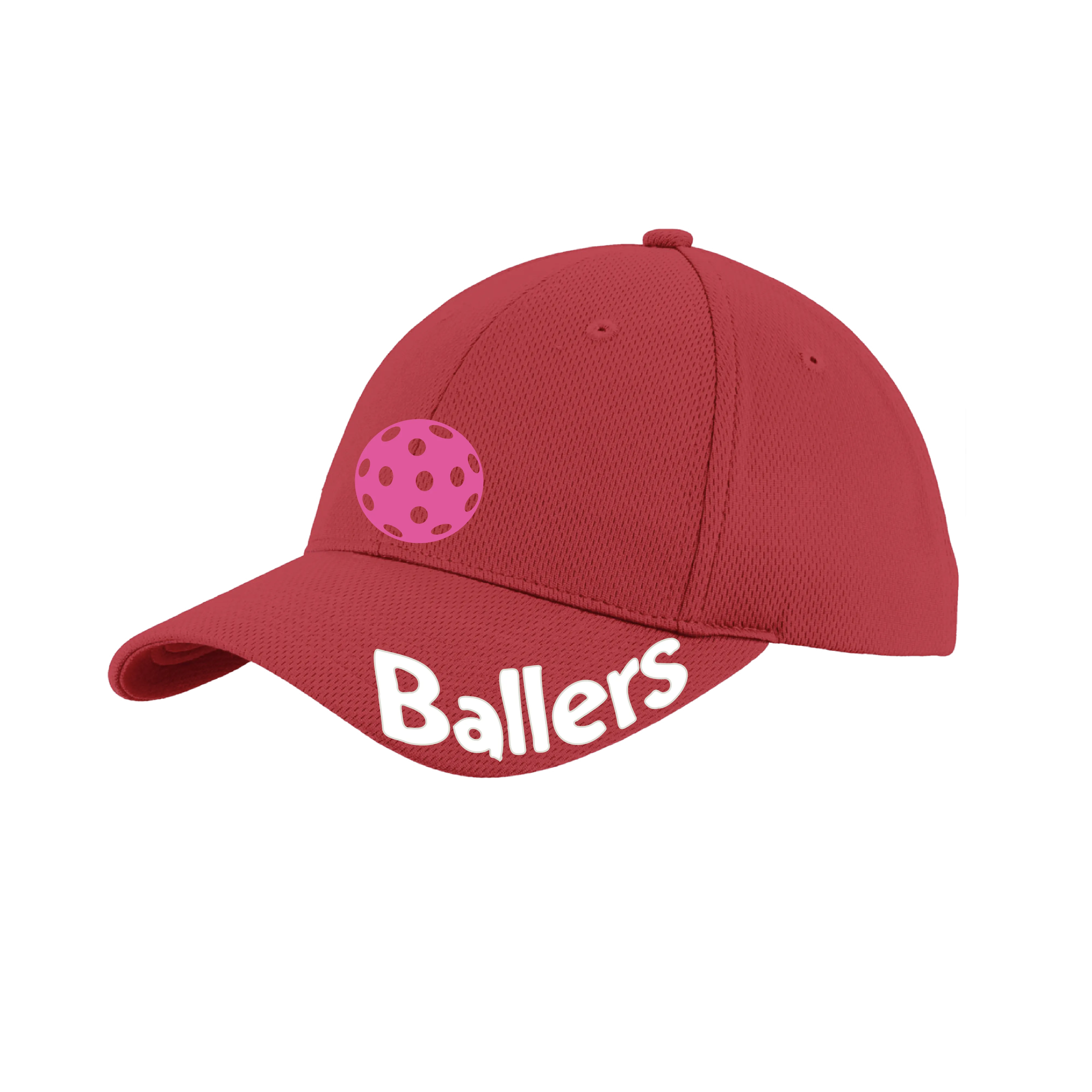 Ballers With Pickleballs (Customizable) | Pickleball Hat | Moisture-Wicking 100% Polyester