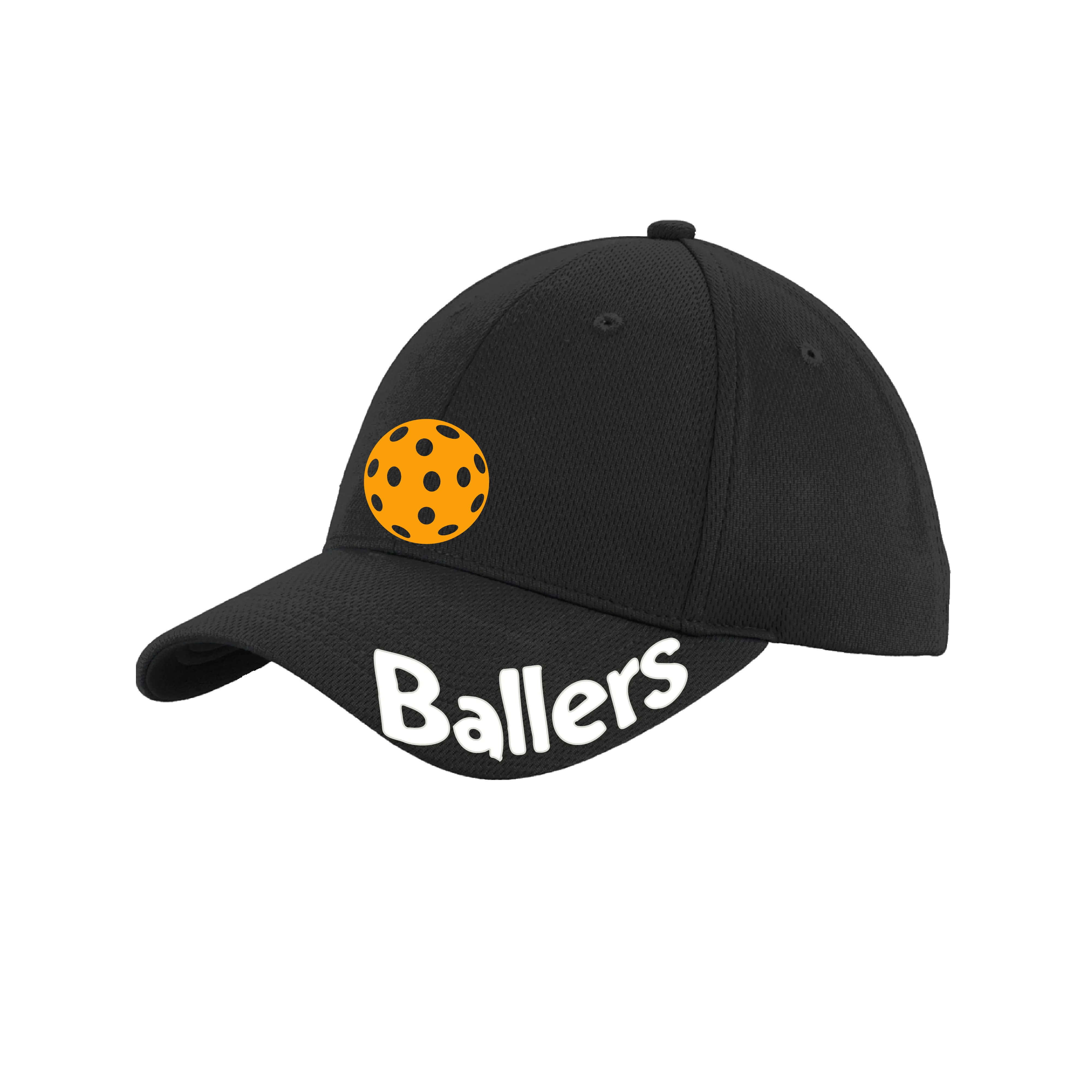 Ballers With Pickleballs (Customizable) | Pickleball Hat | Moisture-Wicking 100% Polyester