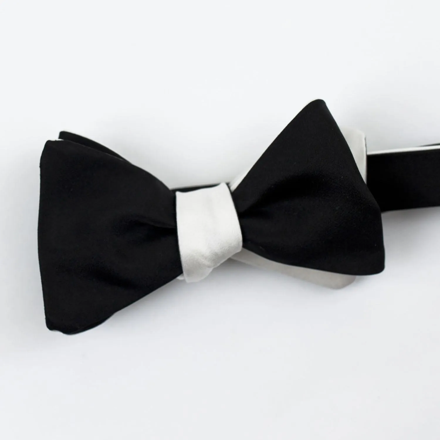 Black & White Satin Reversible