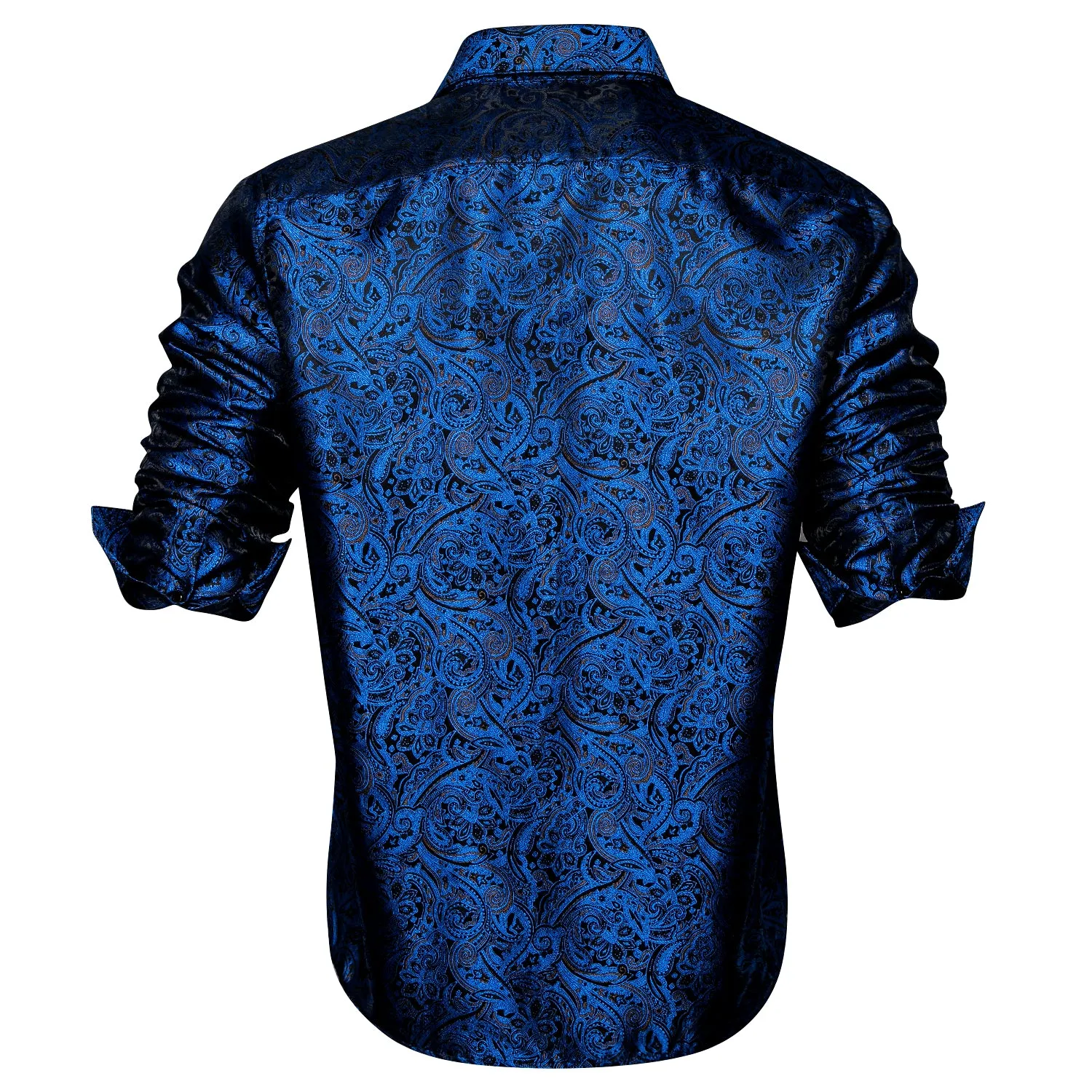 Blue Paisley Men's Shirt