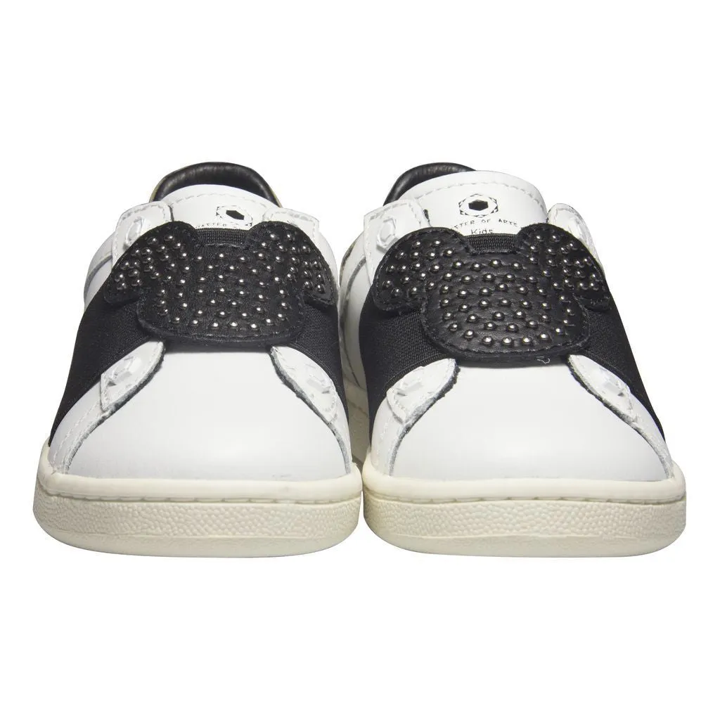 Braker White Leopard Sneakers