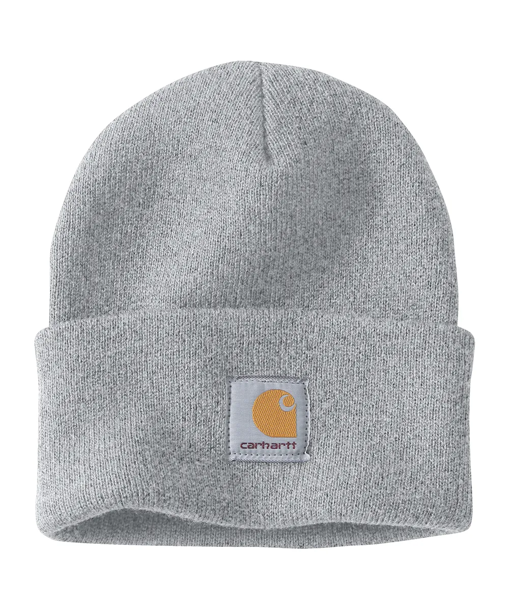 Carhartt A18 Watch Hat (Beanie) - Heather Gray