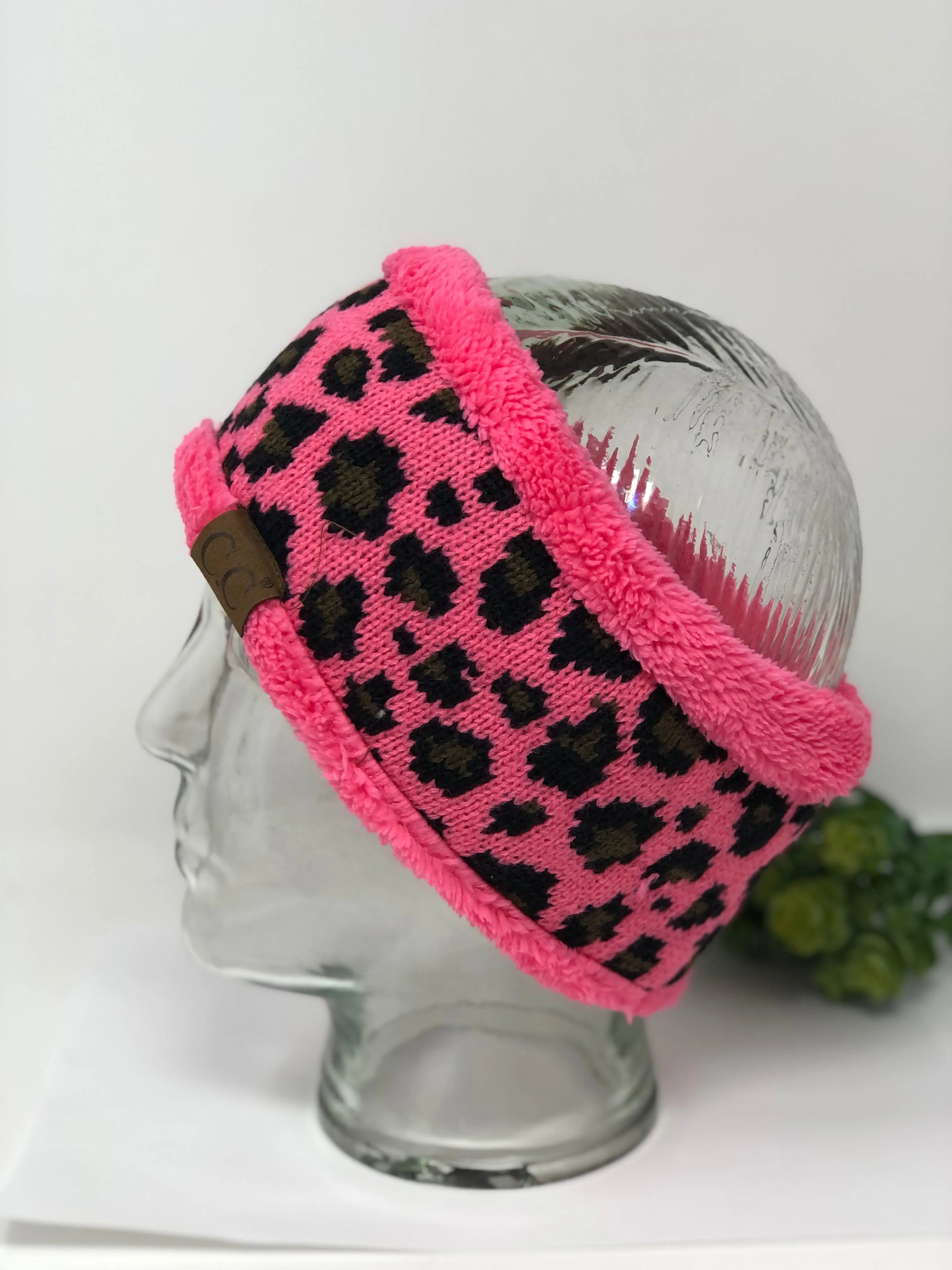 CC Leopard Band Ear Warmer