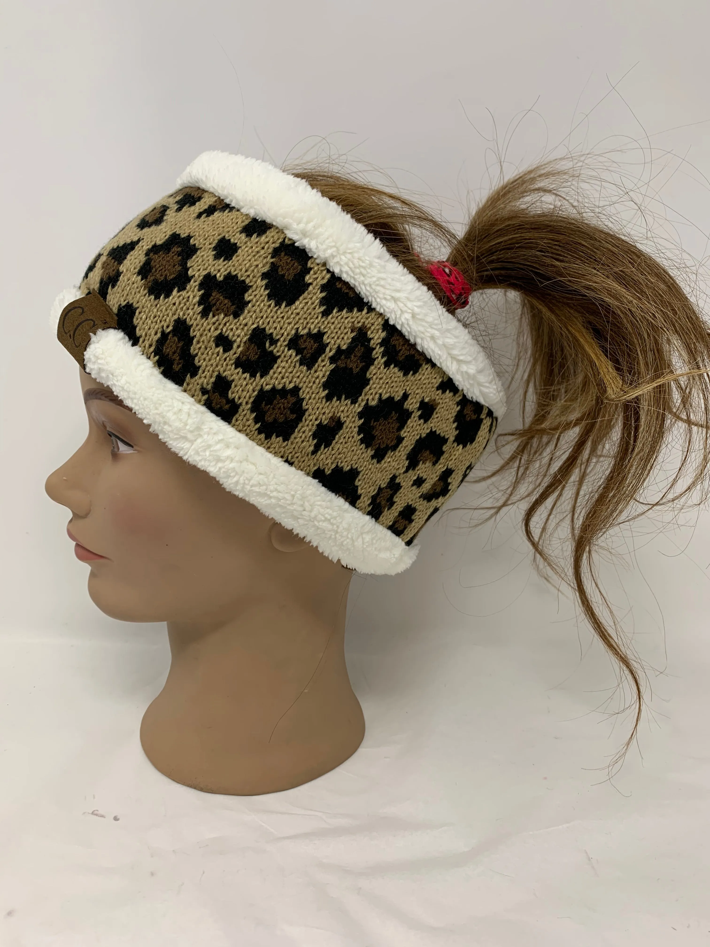 CC Leopard Band Ear Warmer