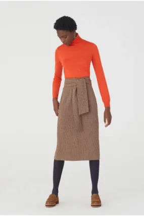 Checked Oppenheim Midi Skirt