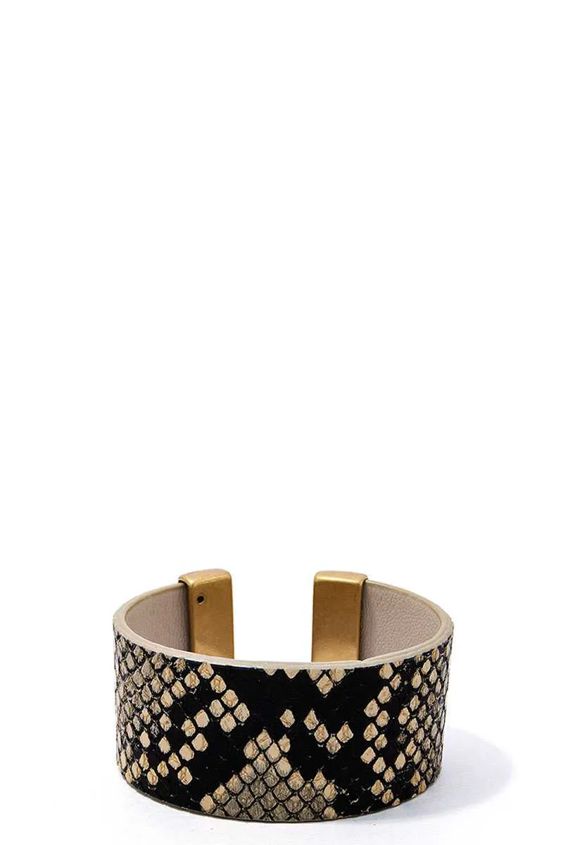 Chic Leopard Fur Fashion Bangle