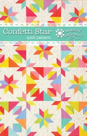 Confetti Star Quilt Pattern