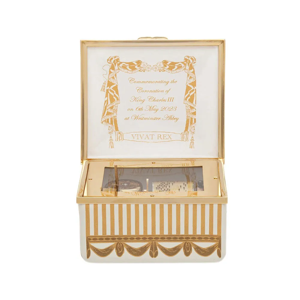 Coronation Gold Prestige Musical Box