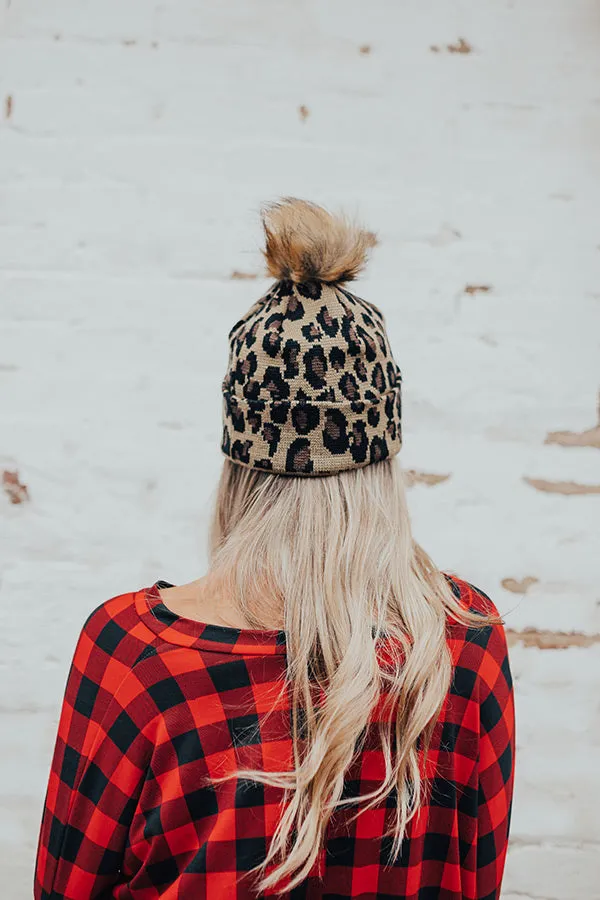 Cute On Repeat Leopard Beanie