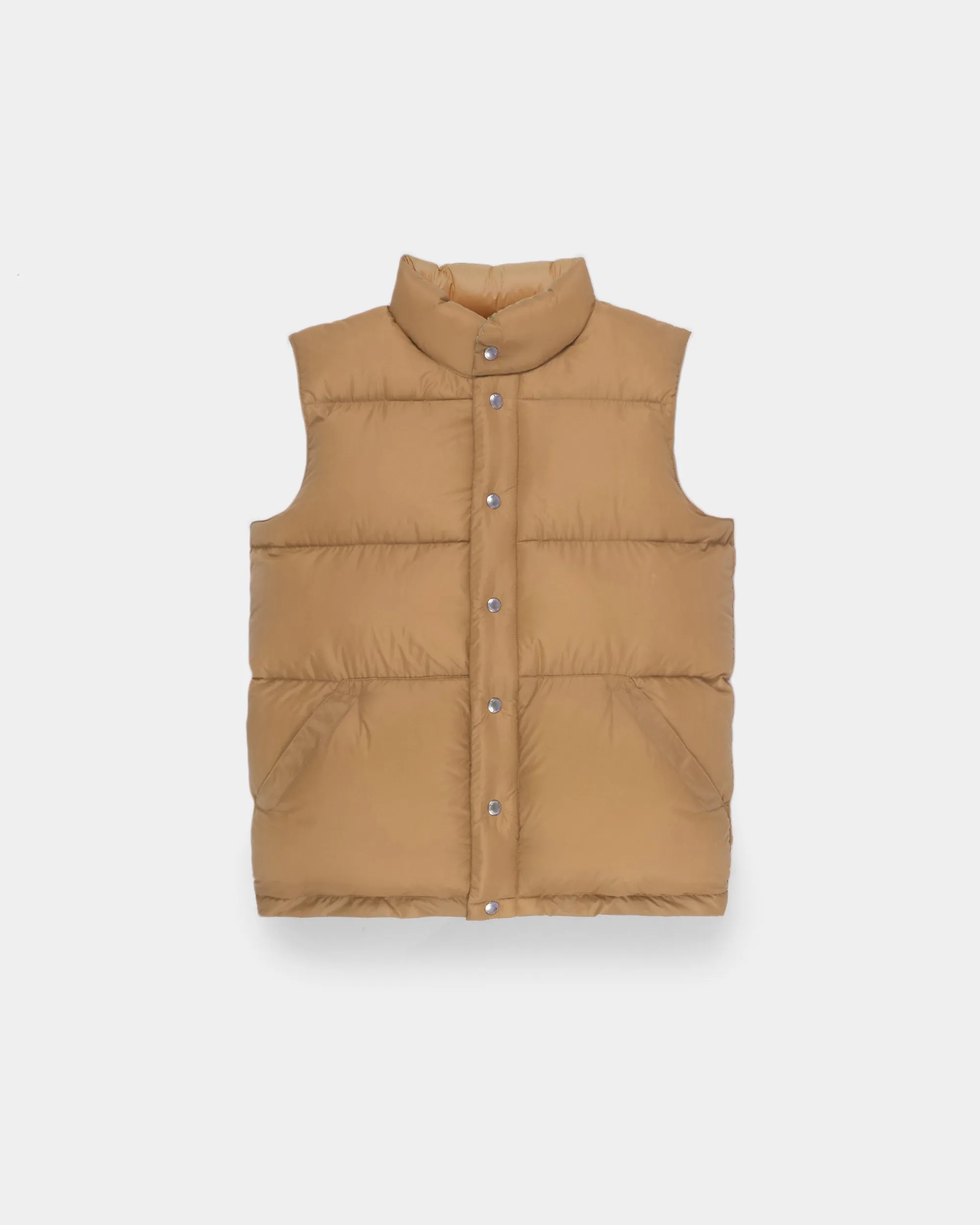 Down Italian Vest - Streakfree Nylon - Dark Tan (Final Sale)