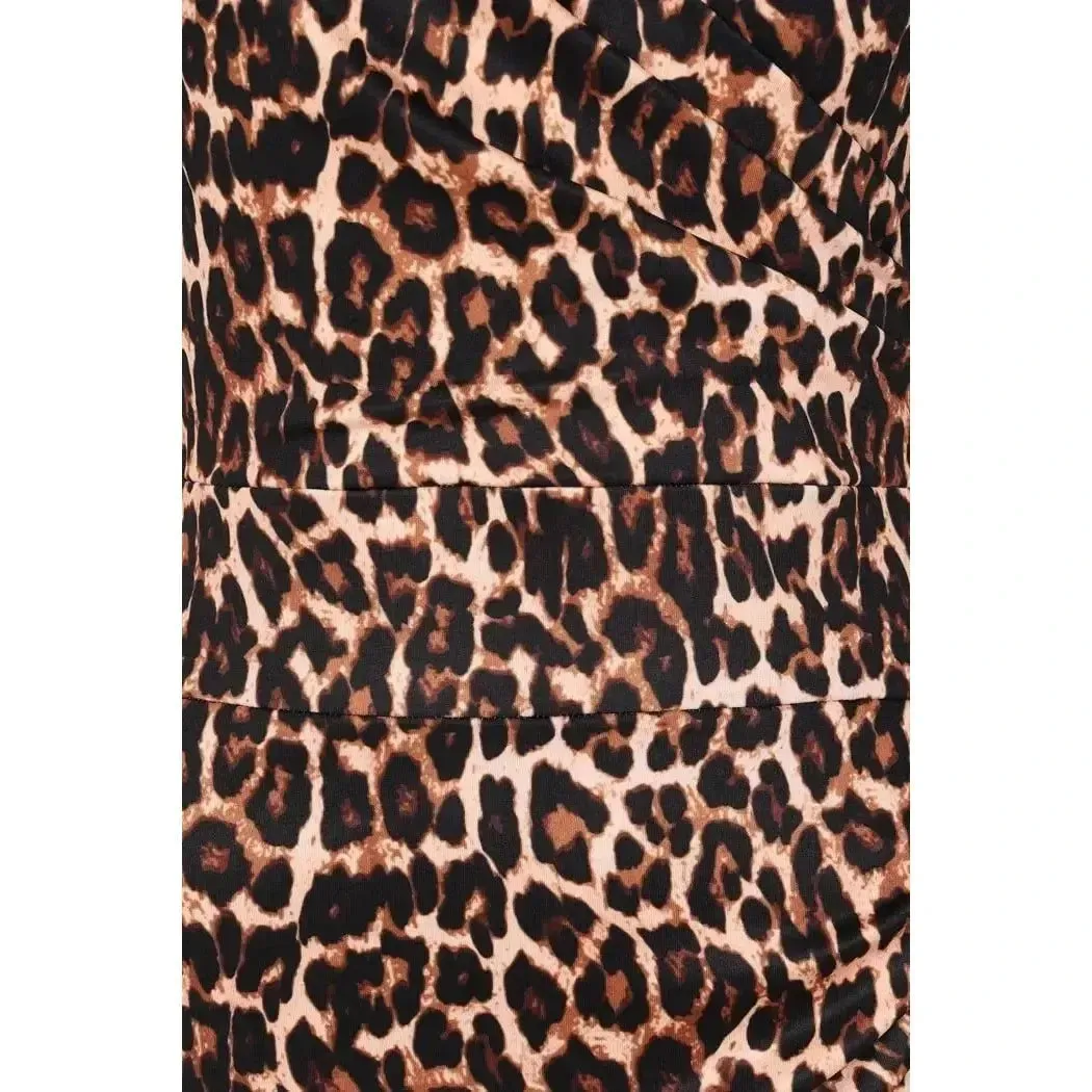 Elsie Dress - Leopard Print