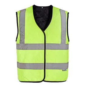 Evaporative Safety Cooling Vest - MAX - Yellow