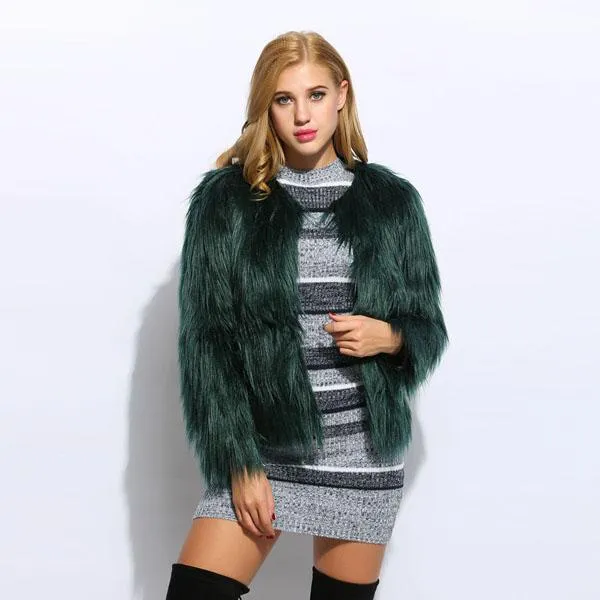 Faux Fur Jacket