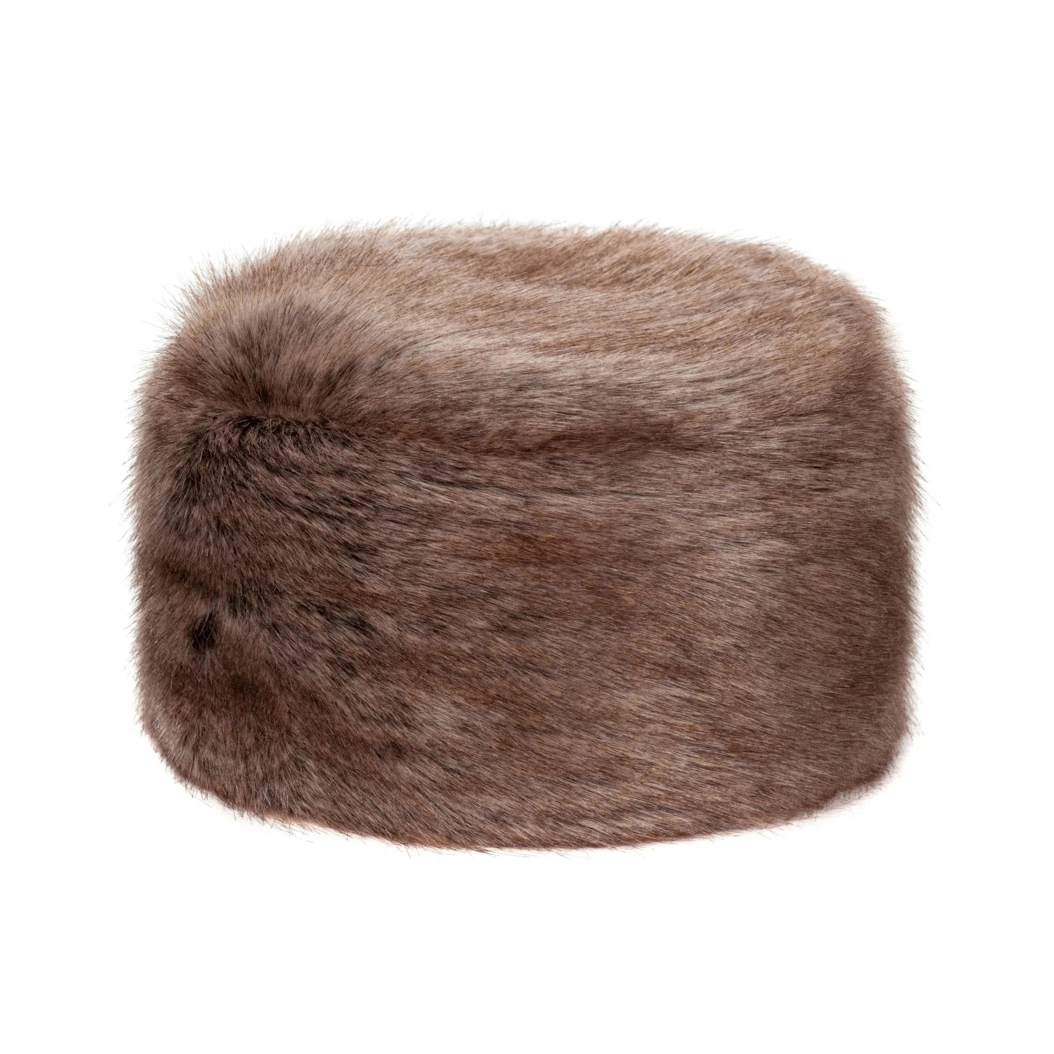 Faux Fur Pillbox Hat