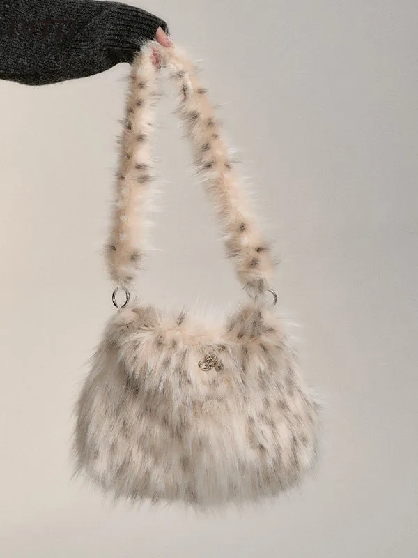 Faux Fur Shoulder Bag