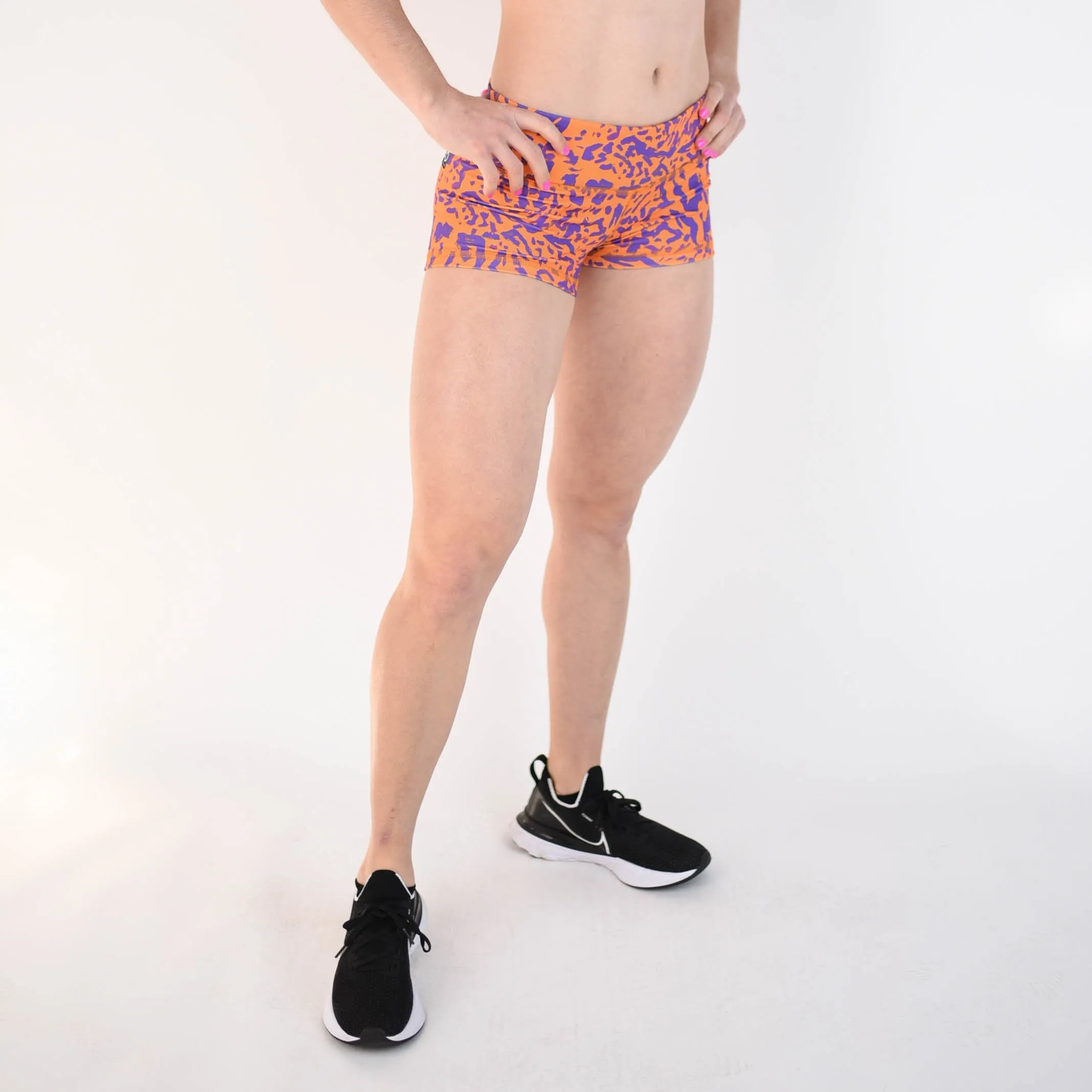 FLEO Tumeric Leopard Shorts (Original)