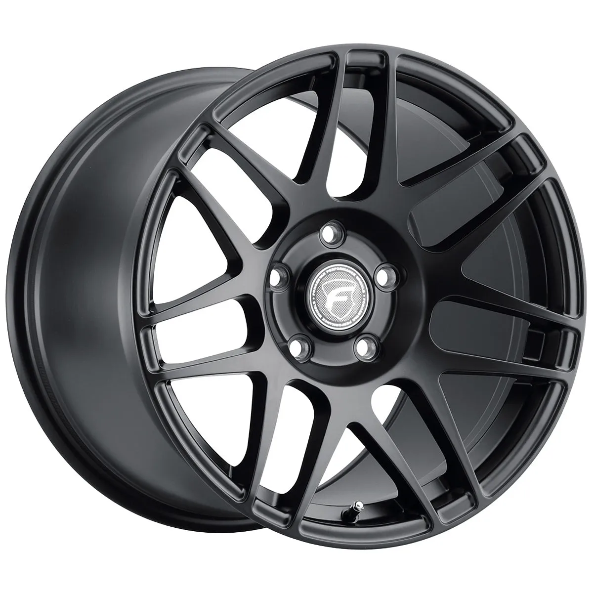 Forgestar F14 Drag Wheel - 17 x 11 in - 7.750 in Backspace - 5 x 4.75 in Bolt Pattern - Matte Black