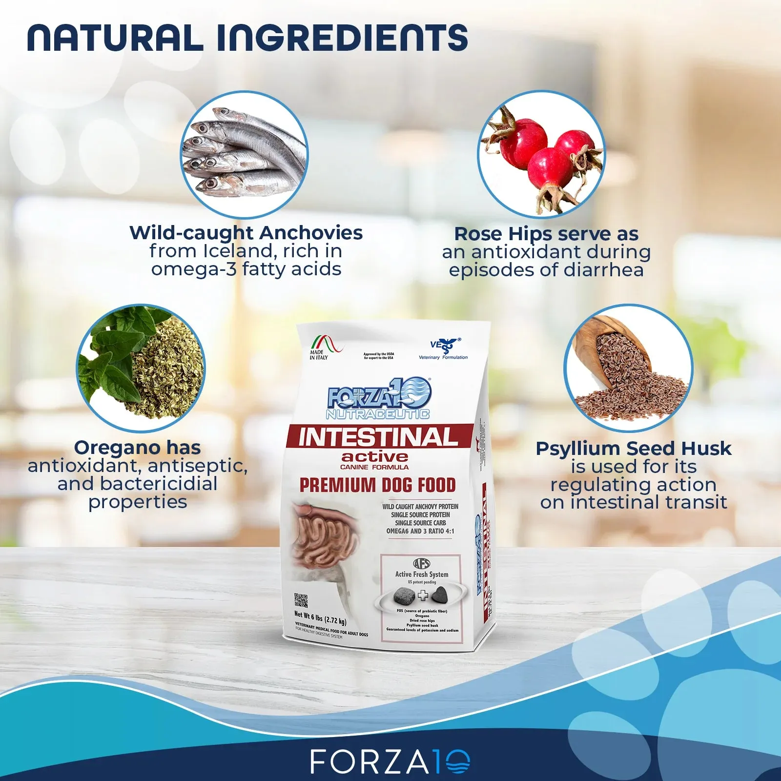 Forza10 Intestinal Dry Dog Foods