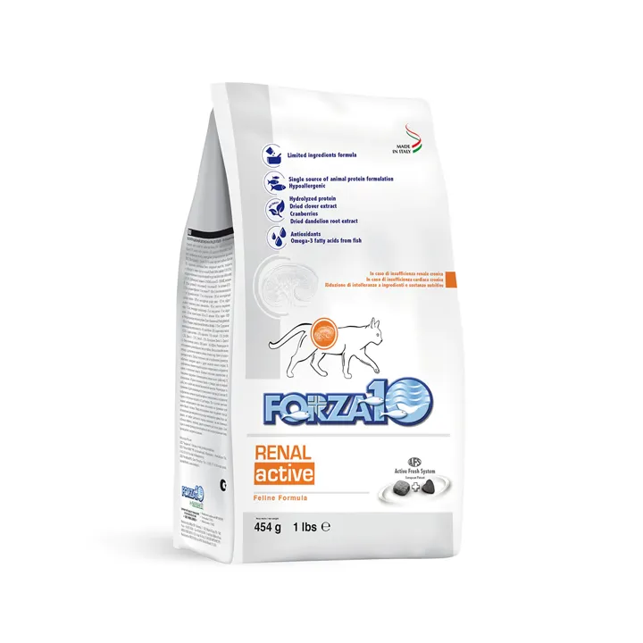 Forza10 NUTRACEUTIC ACTIVE KIDNEY DIET DRY CAT FOOD - RENAL SUPPORT