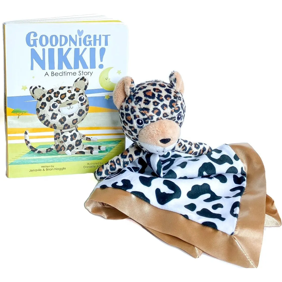 Frankie Dean Nikki the Leopard Dream Blanket   Bedtime Book