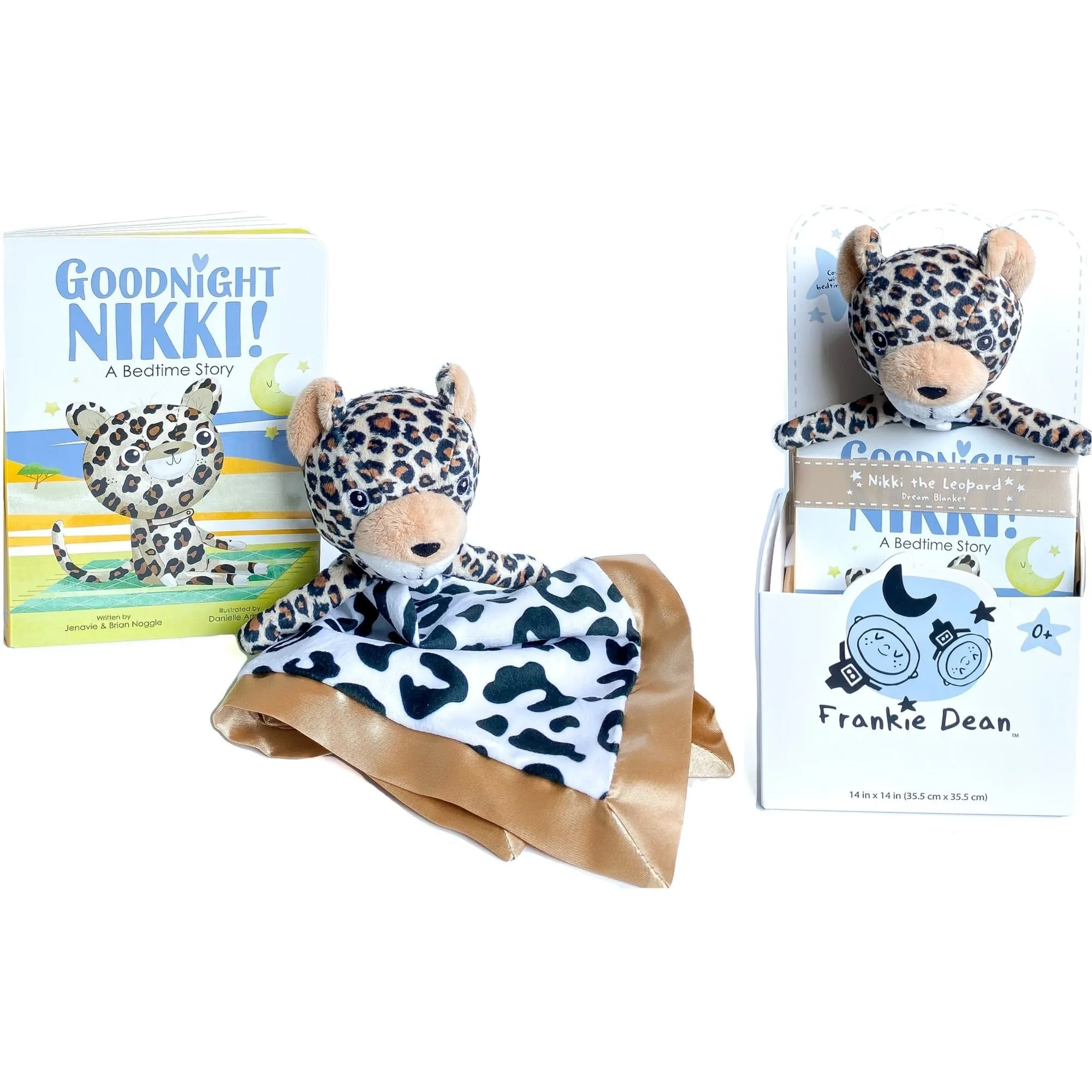 Frankie Dean Nikki the Leopard Dream Blanket   Bedtime Book