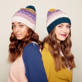 Free Knit Fair Isle Hat Pattern