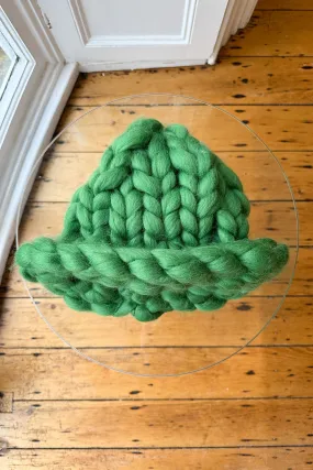 Giant Green Super Colossal Knit Hat (Sample)