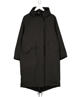 Gloverall Black Radcliff Parka Coat UK M