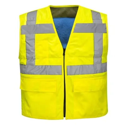 Hi Vis Cooling Vest Hot Weather Hi Viz Portwest CV02