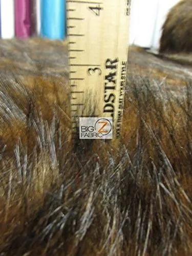 Honey Wolf Animal Short Pile Coat Costume Faux Fur Fabric / Sold By The Yard